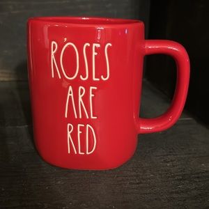 Rae Dunn ROSES ARE RED Mug